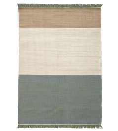 Tres Stripes Rug by Nanimarquina Salvia Tres Stripes Rug by Nanimarquina Salvia