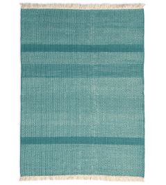Tres Texture Rug by Nanimarquina Green Tres Texture Rug by Nanimarquina Green