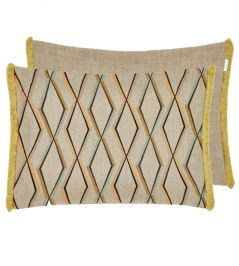 Trevenna Cushion 60 x 45cm by Designers Guild Ochre Trevenna Cushion 60 x 45cm by Designers Guild Ochre