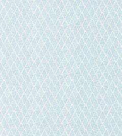 Triangle Trellis Wallpaper by Scion Coast Blue Triangle Trellis Wallpaper by Scion Coast Blue