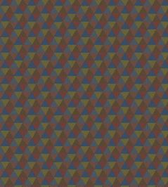 Triangles Tropicales Wallpaper by Jannelli&Volpi Blue/Red Triangles Tropicales Wallpaper by Jannelli&Volpi Blue/Red