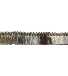Trianon Blocked Brush Fringe Trimming by Samuel & Sons Sterling Trianon Blocked Brush Fringe Trimming by Samuel & Sons Sterling