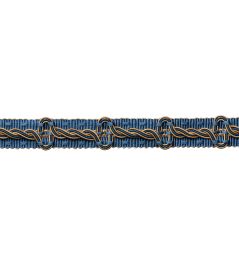 Trianon Braid Trimming by Samuel & Sons Lapis Trianon Braid Trimming by Samuel & Sons Lapis