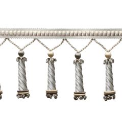 Trianon Carved Beaded Fringe Trimming by Samuel & Sons Sterling Trianon Carved Beaded Fringe Trimming by Samuel & Sons Sterling