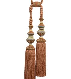Trianon Double Tassel Tieback Trimming by Samuel & Sons Marzipan Trianon Double Tassel Tieback Trimming by Samuel & Sons Marzipan