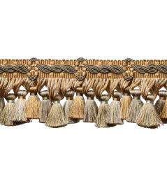 Trianon Scalloped Tassel Fringe Trimming by Samuel & Sons Citrine Trianon Scalloped Tassel Fringe Trimming by Samuel & Sons Citrine