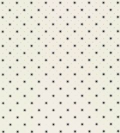 Trixie Wallpaper by Scalamandre Black & Gold On White Trixie Wallpaper by Scalamandre Black & Gold On White