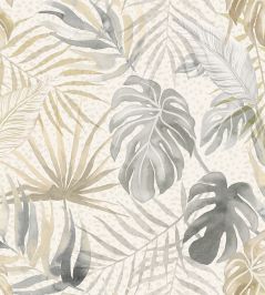 Tropica Wallpaper by Ohpopsi Linen & Stone Tropica Wallpaper by Ohpopsi Linen & Stone