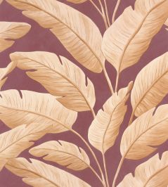 Tropicalia Wallpaper by Caselio Prune Tropicalia Wallpaper by Caselio Prune