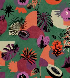 Tropicalia Wallpaper by Tres Tintas Verde Tropicalia Wallpaper by Tres Tintas Verde