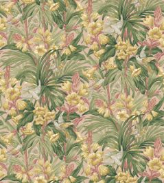 Trumpet Flowers Wallpaper by GP & J Baker Blush Trumpet Flowers Wallpaper by GP & J Baker Blush