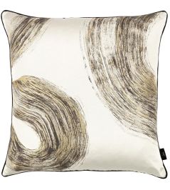 Tsauri Gilt Cushion 55 x 55cm by Black Edition Oro Tsauri Gilt Cushion 55 x 55cm by Black Edition Oro