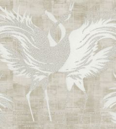 Tsuruimidai Wallpaper by Jannelli&Volpi Light Grey Tsuruimidai Wallpaper by Jannelli&Volpi Light Grey