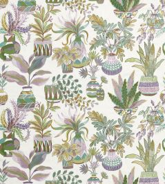 Tudeley Fabric by Nina Campbell Lavender/Jade/Lime Tudeley Fabric by Nina Campbell Lavender/Jade/Lime