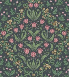 Tudor Garden Wallpaper by Cole & Son Plum Olive Tudor Garden Wallpaper by Cole & Son Plum Olive