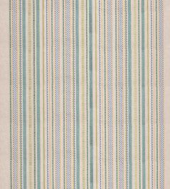 Tudor Stripe Fabric by GP & J Baker Green/Blue Tudor Stripe Fabric by GP & J Baker Green/Blue
