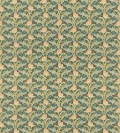 Tulip & Jasmine Cotton Fabric by GP & J Baker Emerald Tulip & Jasmine Cotton Fabric by GP & J Baker Emerald