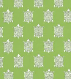 Turtle Bay Fabric by Thibaut Kiwi Turtle Bay Fabric by Thibaut Kiwi
