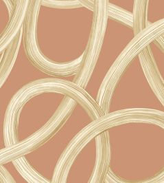 Twisted Geo Wallpaper by Ohpopsi Ginger Twisted Geo Wallpaper by Ohpopsi Ginger