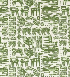 Twycross Fabric by Scion Pine Twycross Fabric by Scion Pine