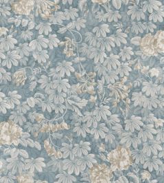 Tyra Wallpaper by Sandberg Misty Blue Tyra Wallpaper by Sandberg Misty Blue