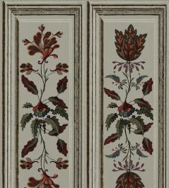 Tyrolean Panel Wallpaper by MINDTHEGAP Taupe Tyrolean Panel Wallpaper by MINDTHEGAP Taupe