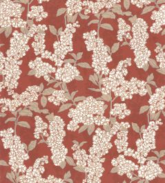 Ume Wallpaper by Casadeco Rouge Carmin Ume Wallpaper by Casadeco Rouge Carmin