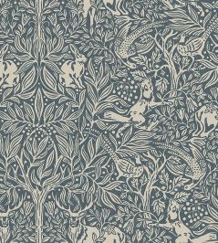Under the Elder Tree Wallpaper by Borastapeter Blue Under the Elder Tree Wallpaper by Borastapeter Blue