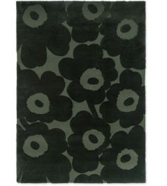 Unikko Rug by Marimekko Dark Green Unikko Rug by Marimekko Dark Green