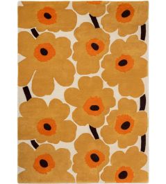 Unikko Rug by Marimekko Honey Unikko Rug by Marimekko Honey