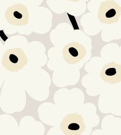 Unikko Wallpaper by Marimekko Natural Unikko Wallpaper by Marimekko Natural