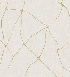 Unito Kintsugi Wallpaper by Jannelli&Volpi Sand Unito Kintsugi Wallpaper by Jannelli&Volpi Sand