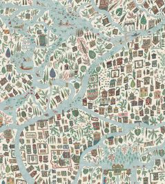 Utopia Fabric by Lewis & Wood Garland Utopia Fabric by Lewis & Wood Garland
