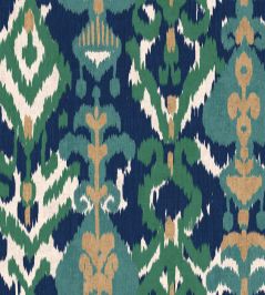 Uzbek Wallpaper by Coordonne Green Uzbek Wallpaper by Coordonne Green