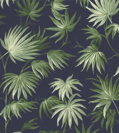 Va Va Frome Wallpaper by Woodchip & Magnolia Noir/Green Va Va Frome Wallpaper by Woodchip & Magnolia Noir/Green