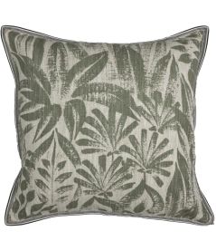 Valarta Cushion 45 x 45cm by Maison Casamance Kaki Valarta Cushion 45 x 45cm by Maison Casamance Kaki