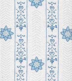 Valencia Fabric by Kate Medlicott Ocean & Cloudy Blue Valencia Fabric by Kate Medlicott Ocean & Cloudy Blue