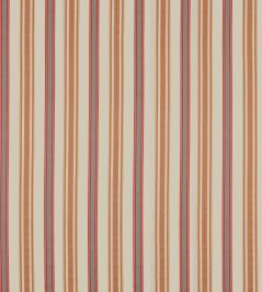 Valley Stripe Fabric by Sanderson Rowanberry/Cream Valley Stripe Fabric by Sanderson Rowanberry/Cream