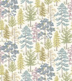 Vana Wallpaper by Osborne & Little Aqua/Heather Vana Wallpaper by Osborne & Little Aqua/Heather