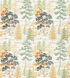 Vana Fabric by Osborne & Little Leaf/Gold Vana Fabric by Osborne & Little Leaf/Gold
