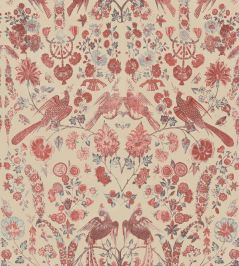 V&A Coromandel Fabric by Arley House Rose V&A Coromandel Fabric by Arley House Rose