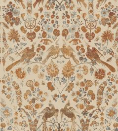 V&A Coromandel Fabric by Arley House Umber V&A Coromandel Fabric by Arley House Umber