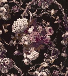 V&A Georgette Fabric by Arley House Black V&A Georgette Fabric by Arley House Black