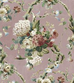 V&A Georgette Fabric by Arley House Blush V&A Georgette Fabric by Arley House Blush