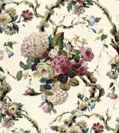 V&A Georgette Fabric by Arley House Rose V&A Georgette Fabric by Arley House Rose