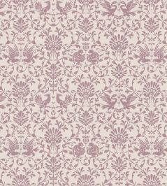 V&A Heraldic Birds Fabric by Arley House Pink V&A Heraldic Birds Fabric by Arley House Pink