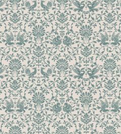 V&A Heraldic Birds Fabric by Arley House Sage Green V&A Heraldic Birds Fabric by Arley House Sage Green