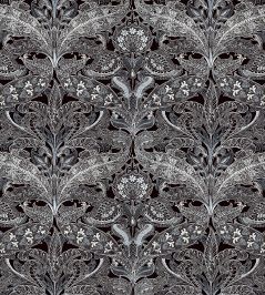 V&A Lacewing Fabric by Arley House Jet Black V&A Lacewing Fabric by Arley House Jet Black