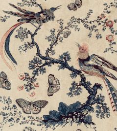 V&A Paradise Fabric by Arley House Blush V&A Paradise Fabric by Arley House Blush