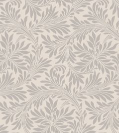 V&A Rolling Leaves Fabric by Arley House Beige V&A Rolling Leaves Fabric by Arley House Beige